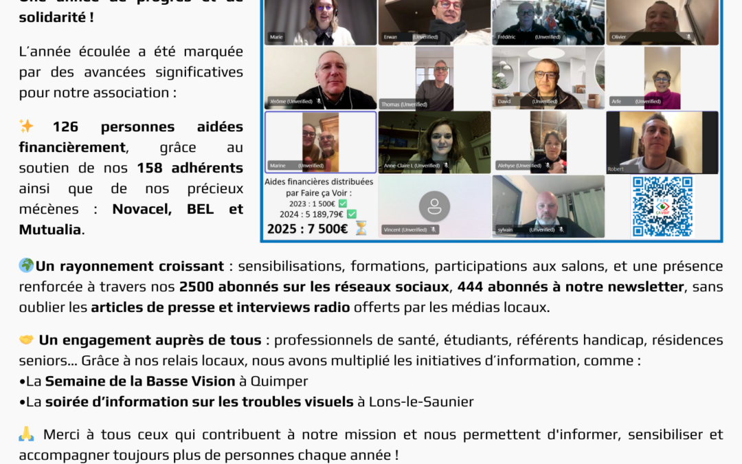 Newsletter Janvier 2025